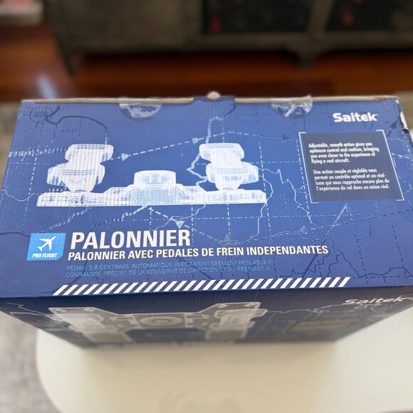 Saitek Pro Flight Rudder Pedals with toe brakes - Picture 4 of 4